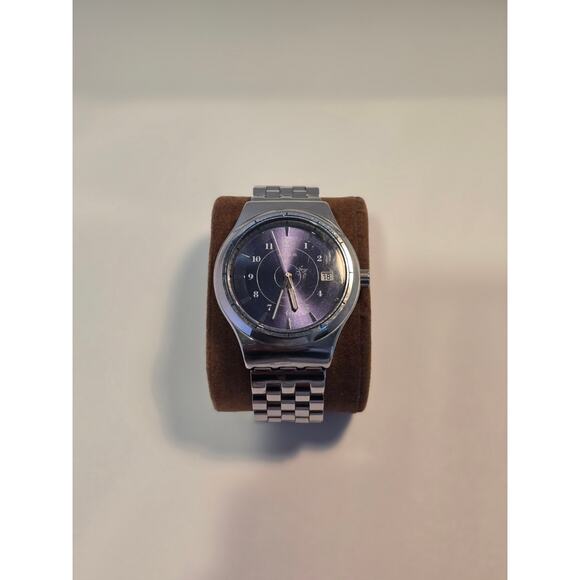 Swatch Sistem51 Irony Automatic Blue Dial 42mm OEM Bracelet + OEM Leather Strap main image 7